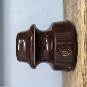 Vintage Ceramic Glazed Insulator